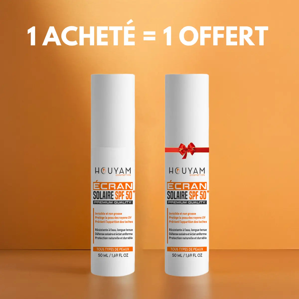 2X ÉCRAN SOLAIRE SP50+